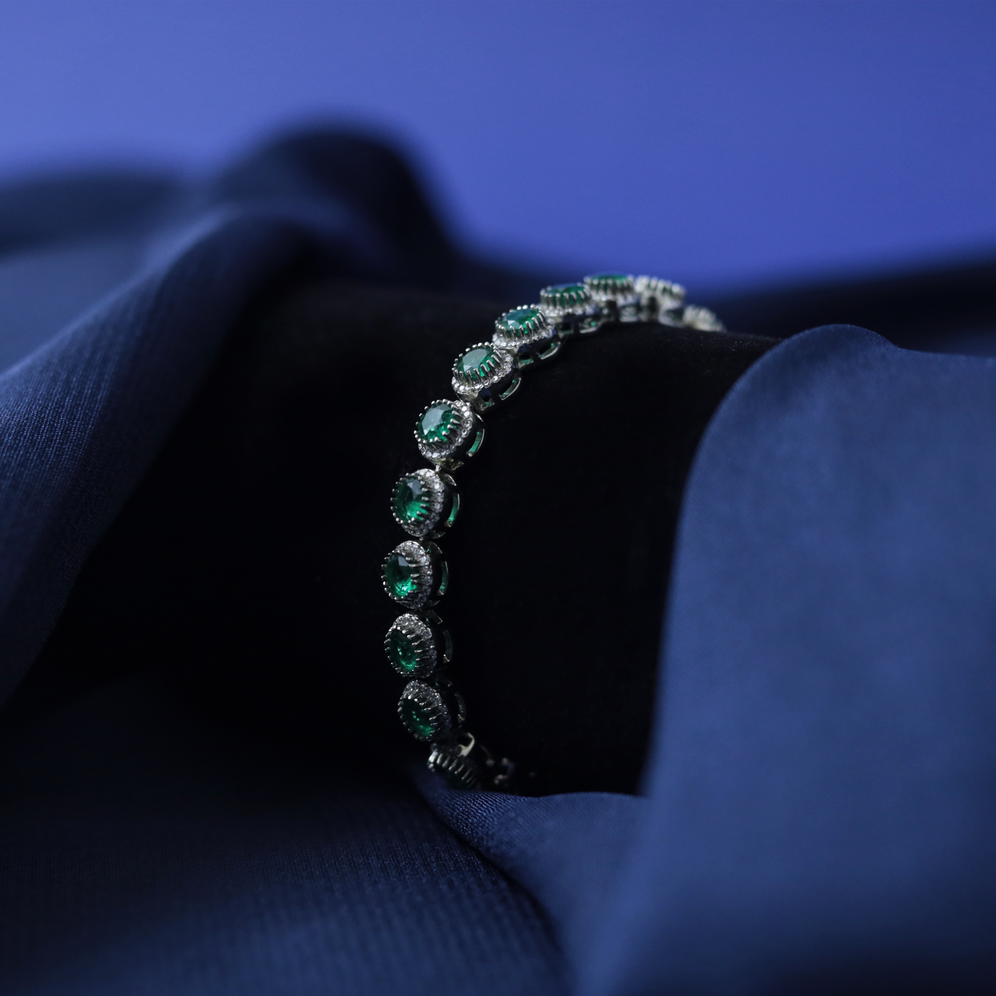 Royal Emerald Tennis Bracelet