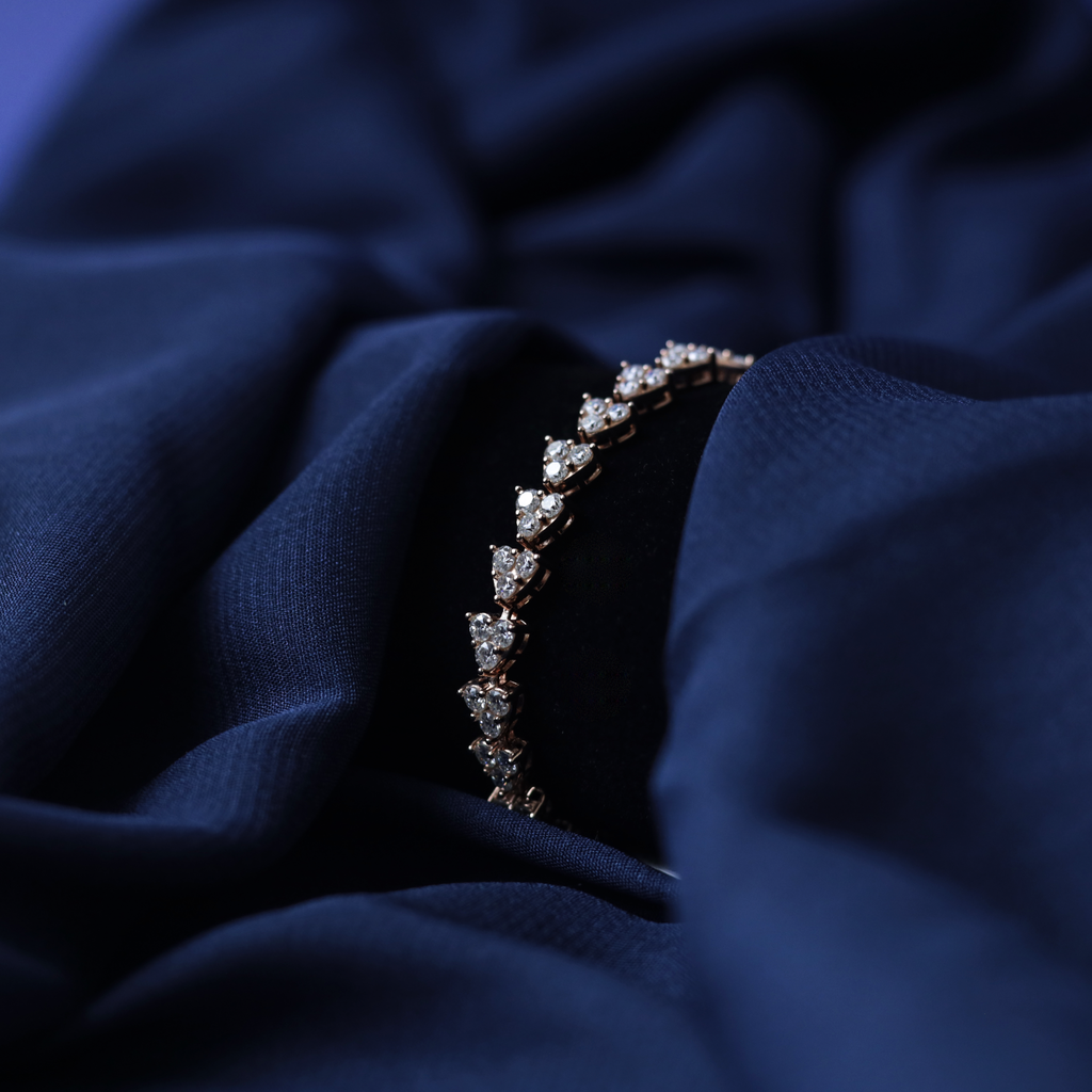 Heart Legacy Tennis Bracelet