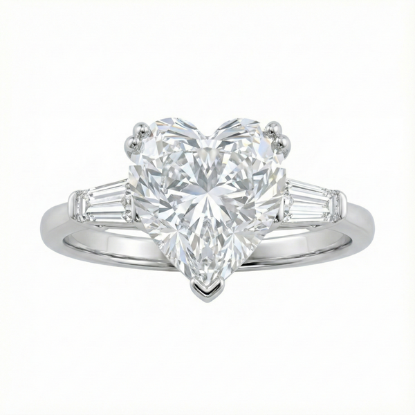 Heart's Desire Solitaire Ring