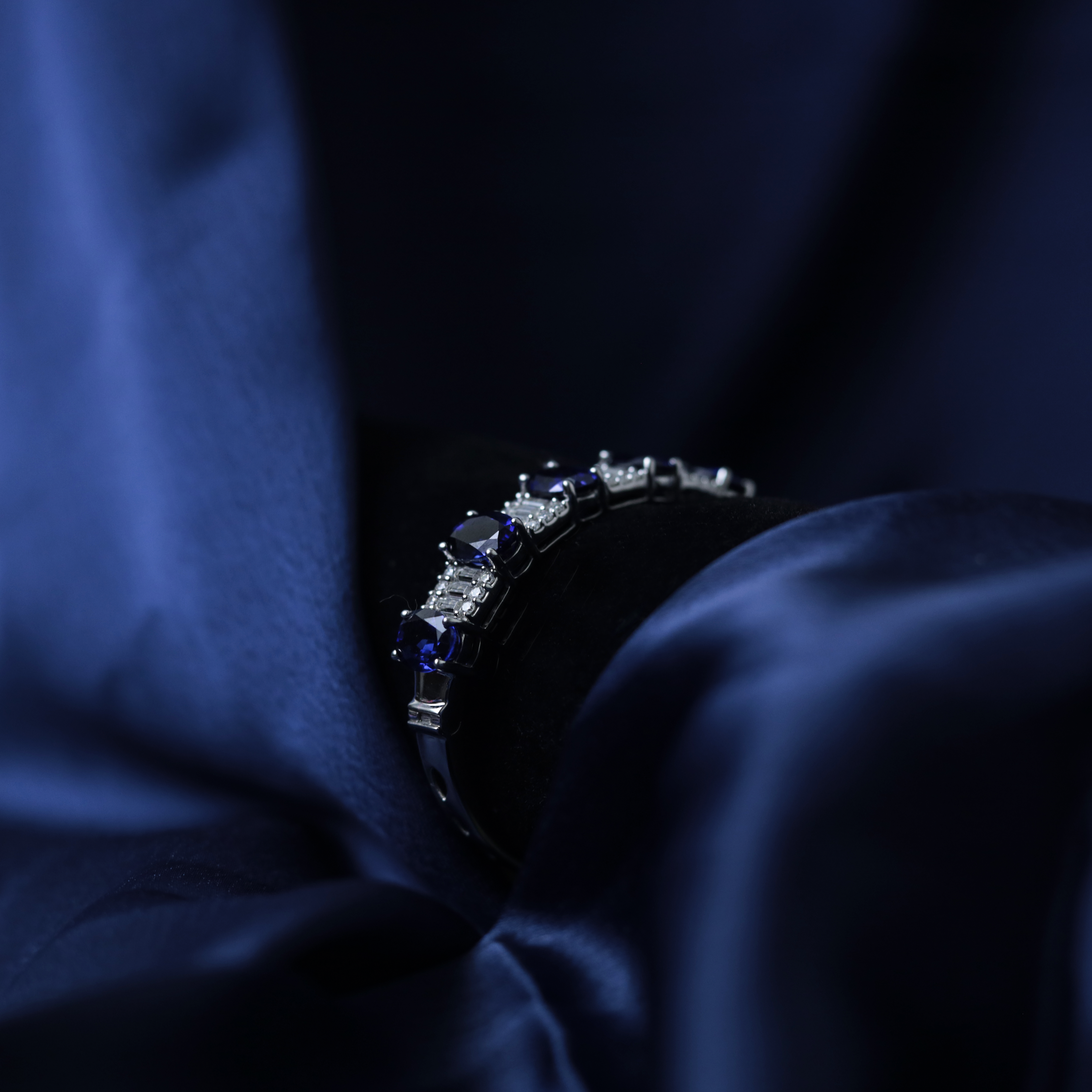 Midnight Sapphire Bracelet
