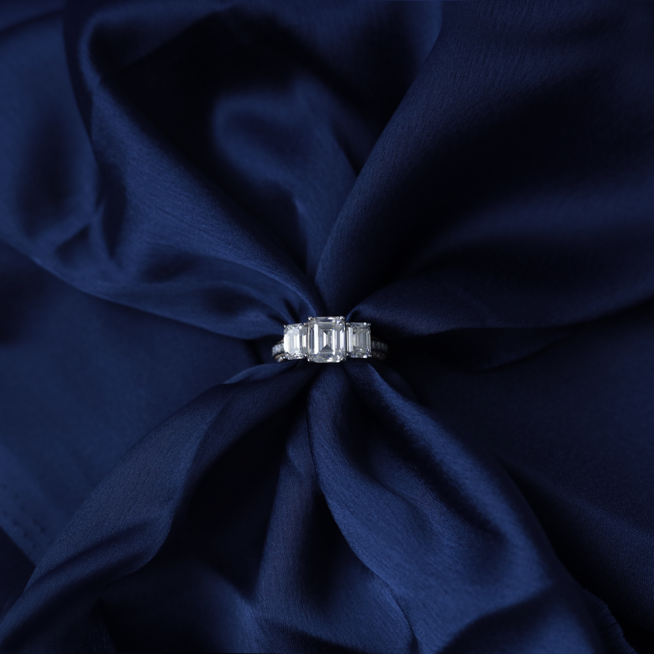 Forever Three Stone Ring