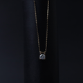 First Light Pendant – Silver Moissanite Pendant – Myraé