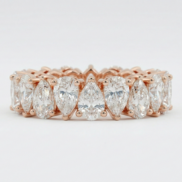 ROSE GOLD EMBER ROW RING