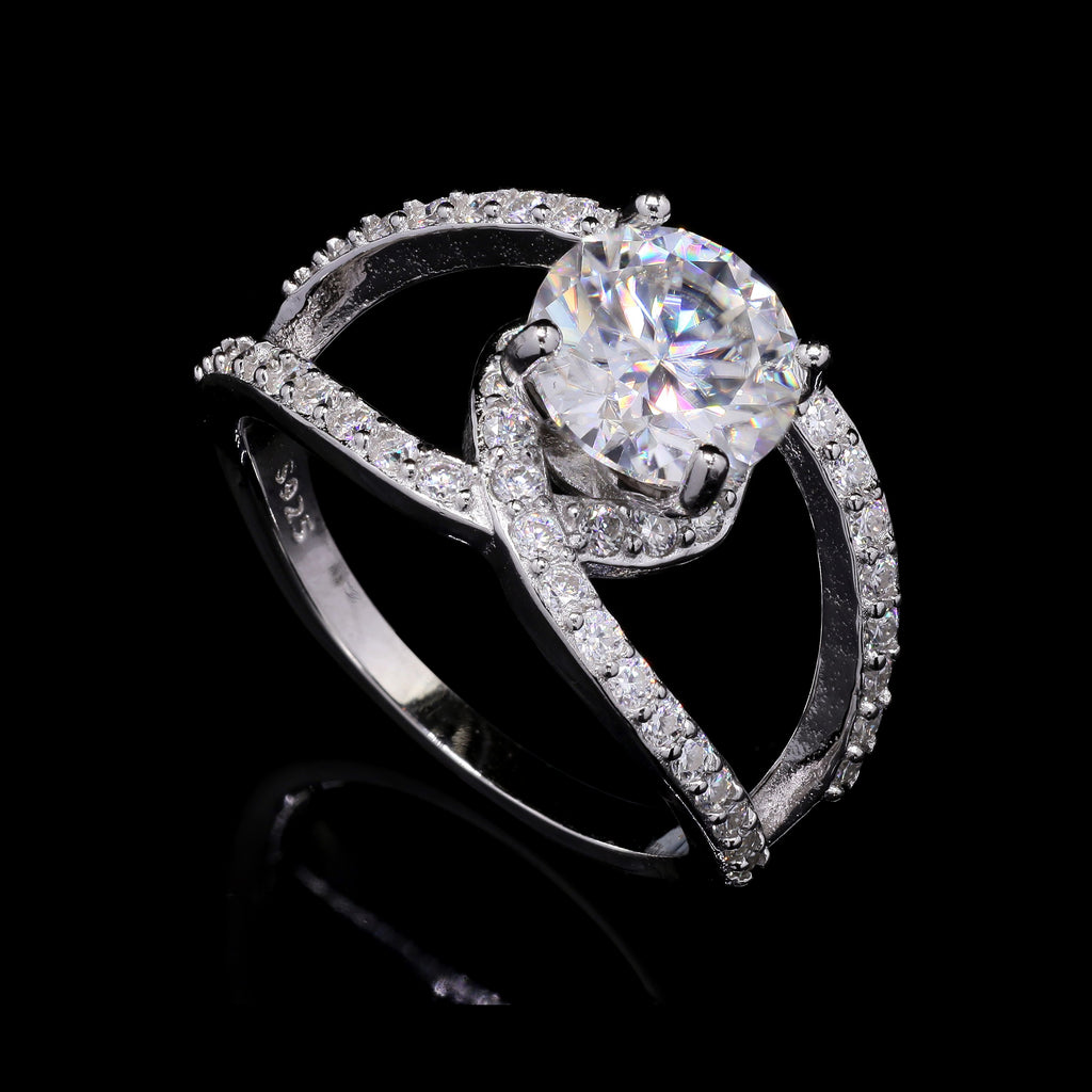 Orbit Solitaire Ring - front
