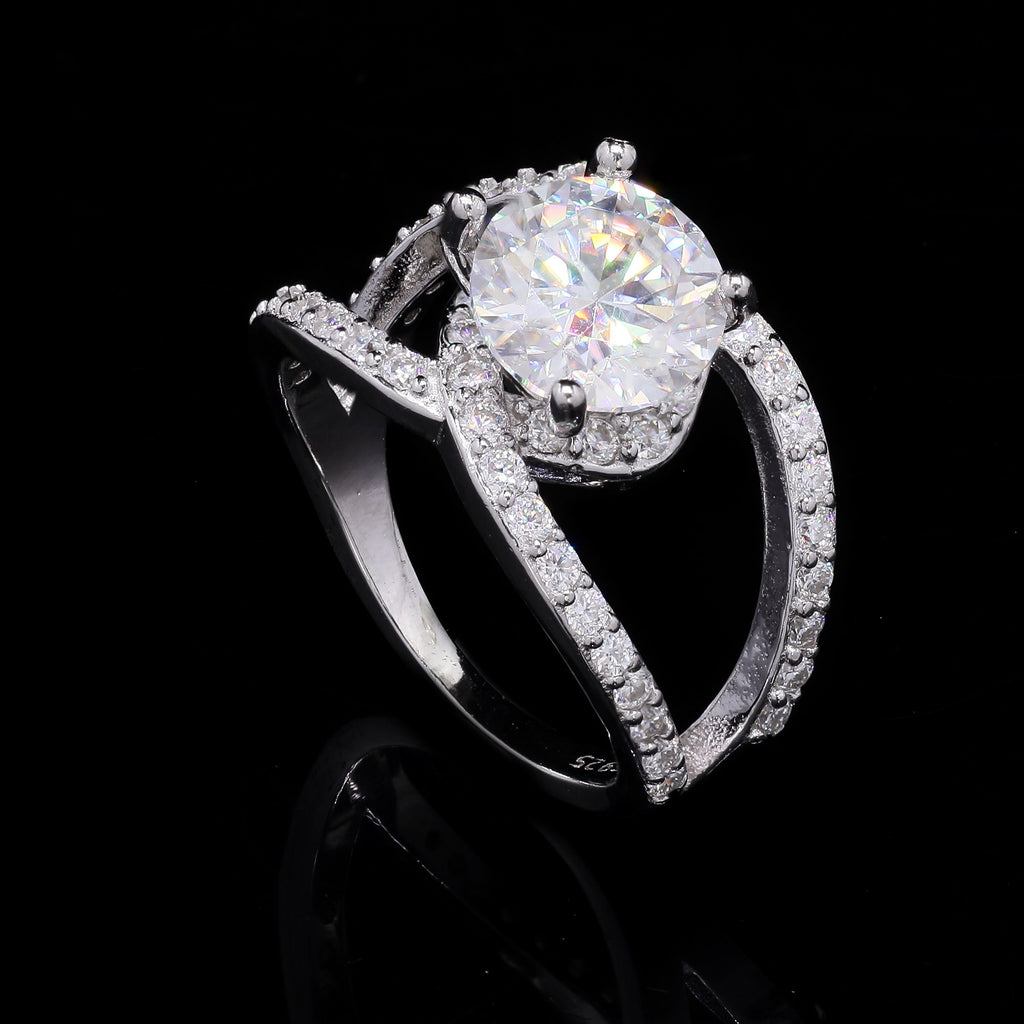 Orbit Solitaire Ring - angle