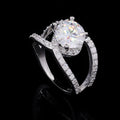 Orbit Solitaire Ring - angle