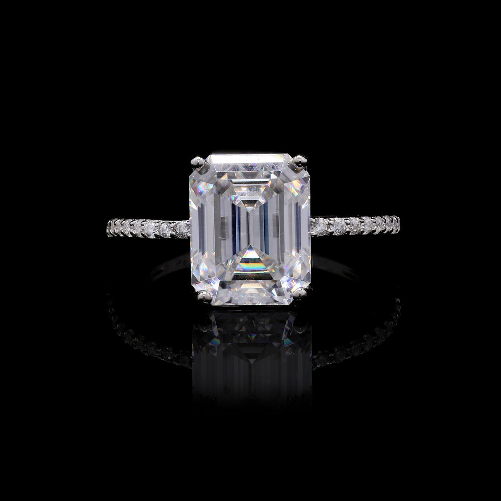 Tableau Emerald Ring - front