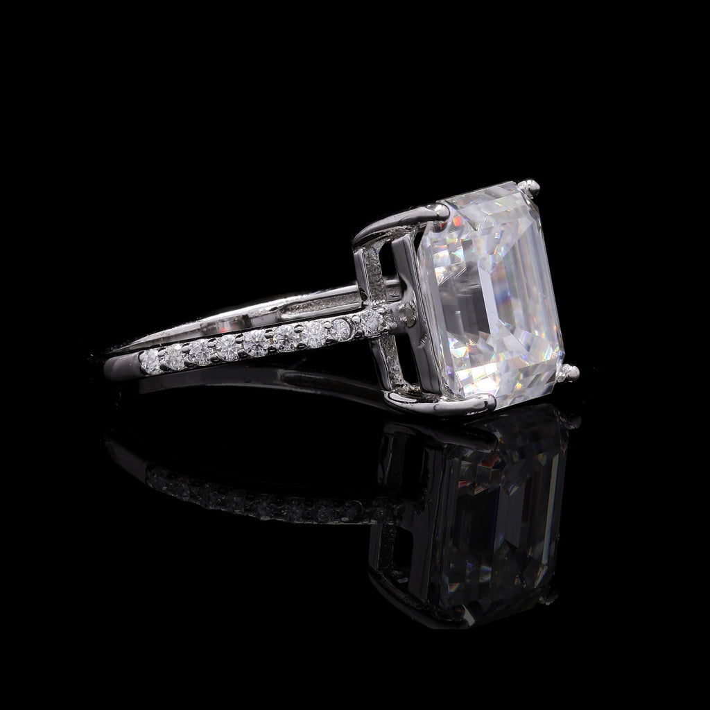 Tableau Emerald Ring - side