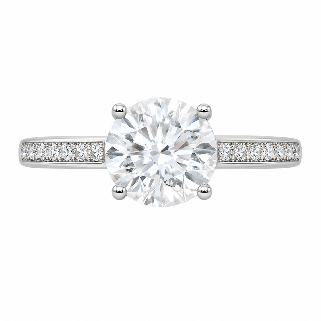 Pillar Solitaire Ring – Myraé