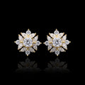 Soleil Cluster Earrings
