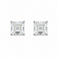 Asscher Cut Studs – Myraé