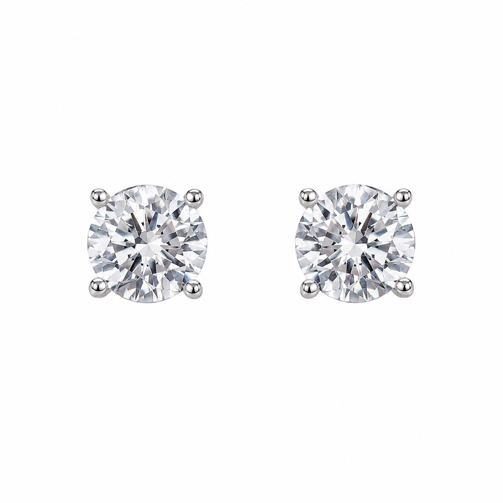Round Brilliant Studs – Myraé