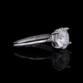 Split Shank Solitaire Ring