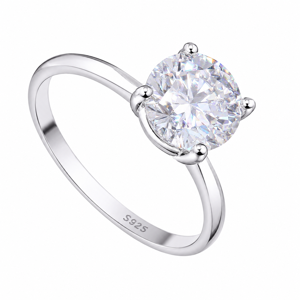 Split Shank Solitaire Ring – Myraé