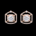 Hexagon Frame Earrings