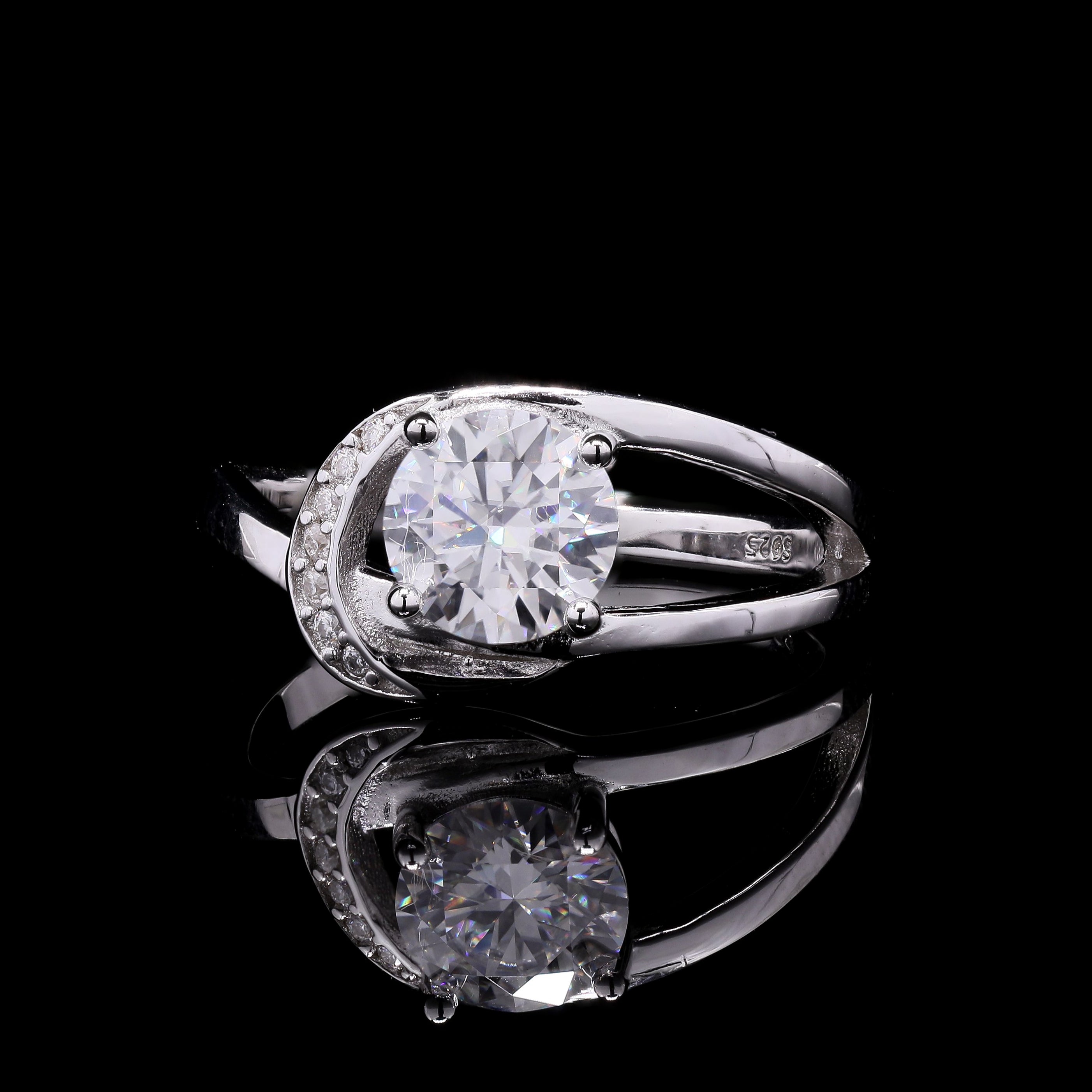 Crescent Arc Ring