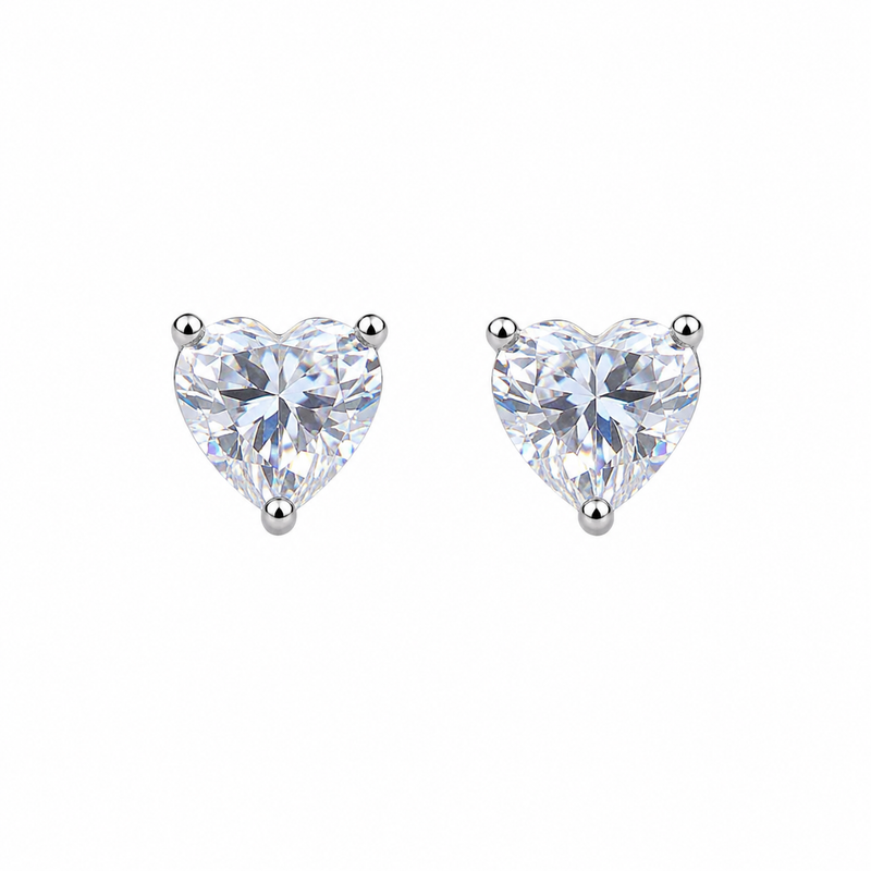 Heart's Promise Studs – Myraé: Everyday Elegance