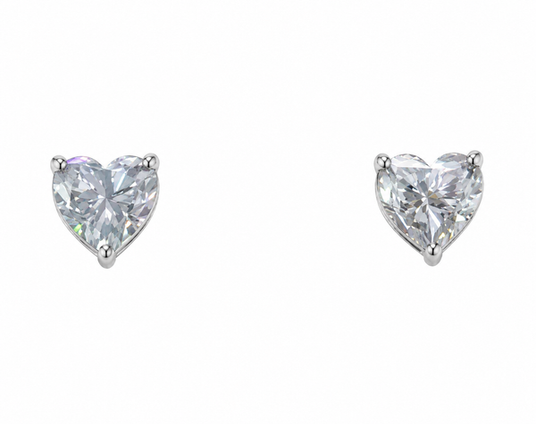 Petite Heart Studs – Myraé