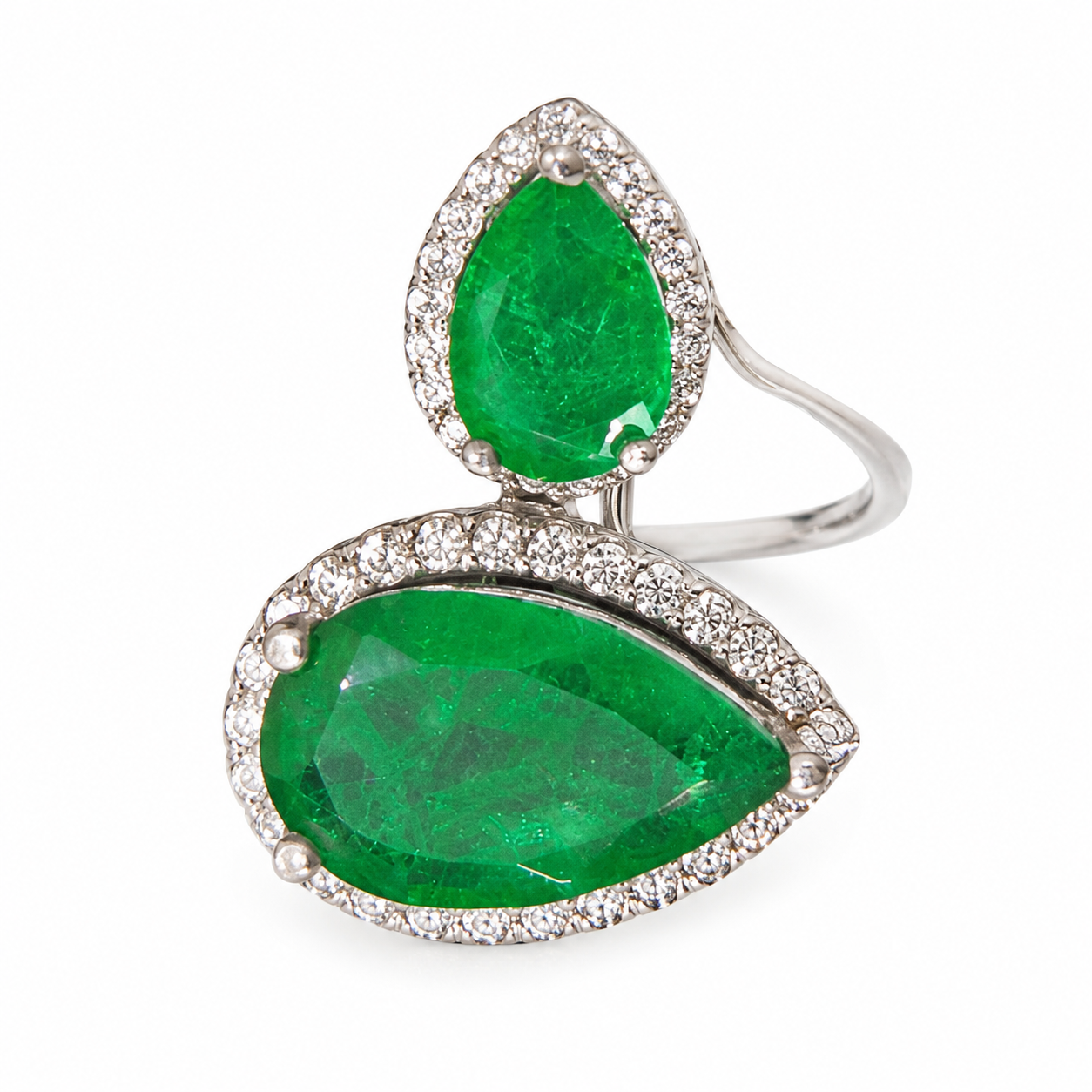 Emerald Duet Ring – Myraé