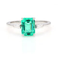 Baguette Flank Ring