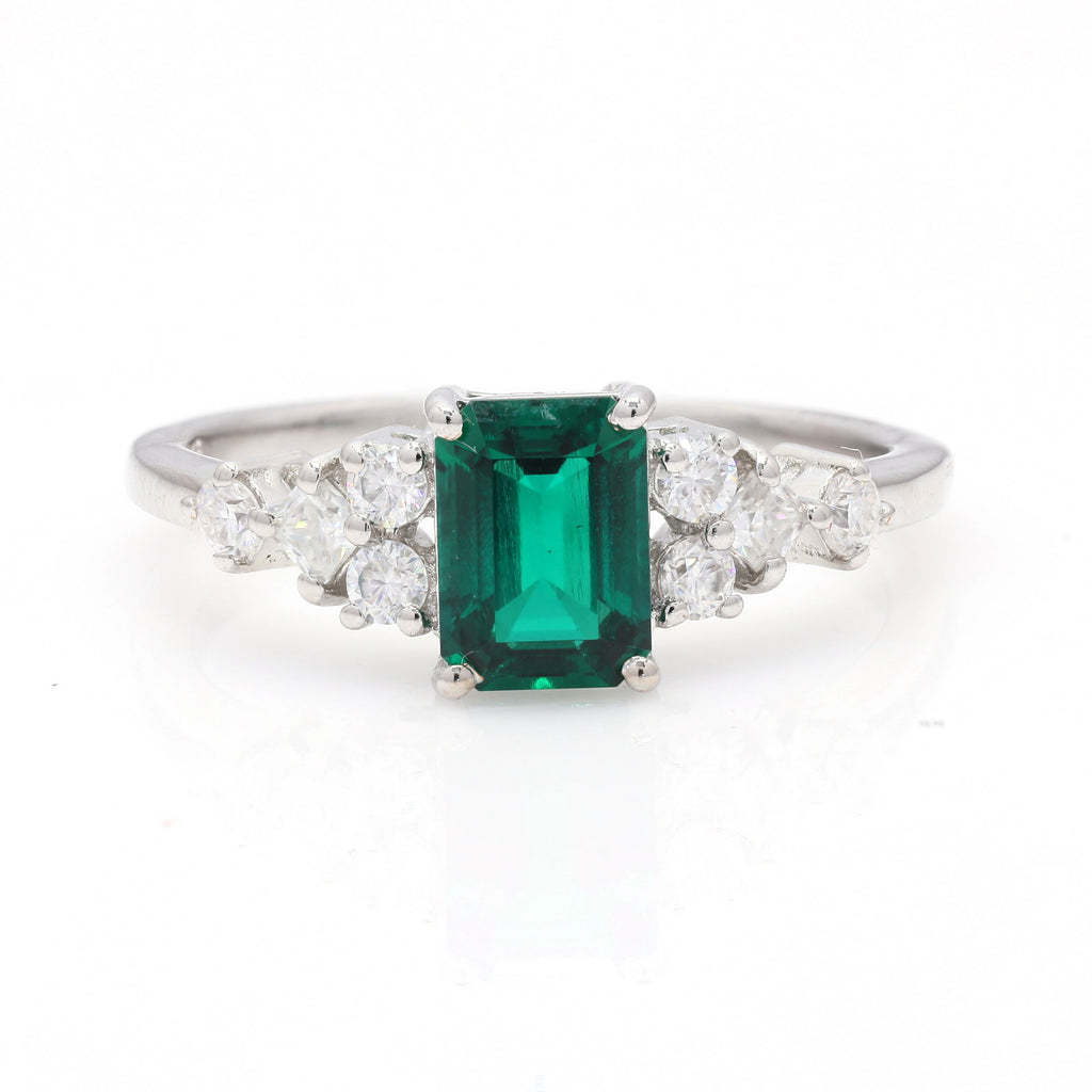 Bloom Cluster Ring, in 925 sterling silver