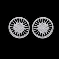 Spoke Disc Earrings