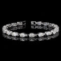 Oval Moissanite Bracelet