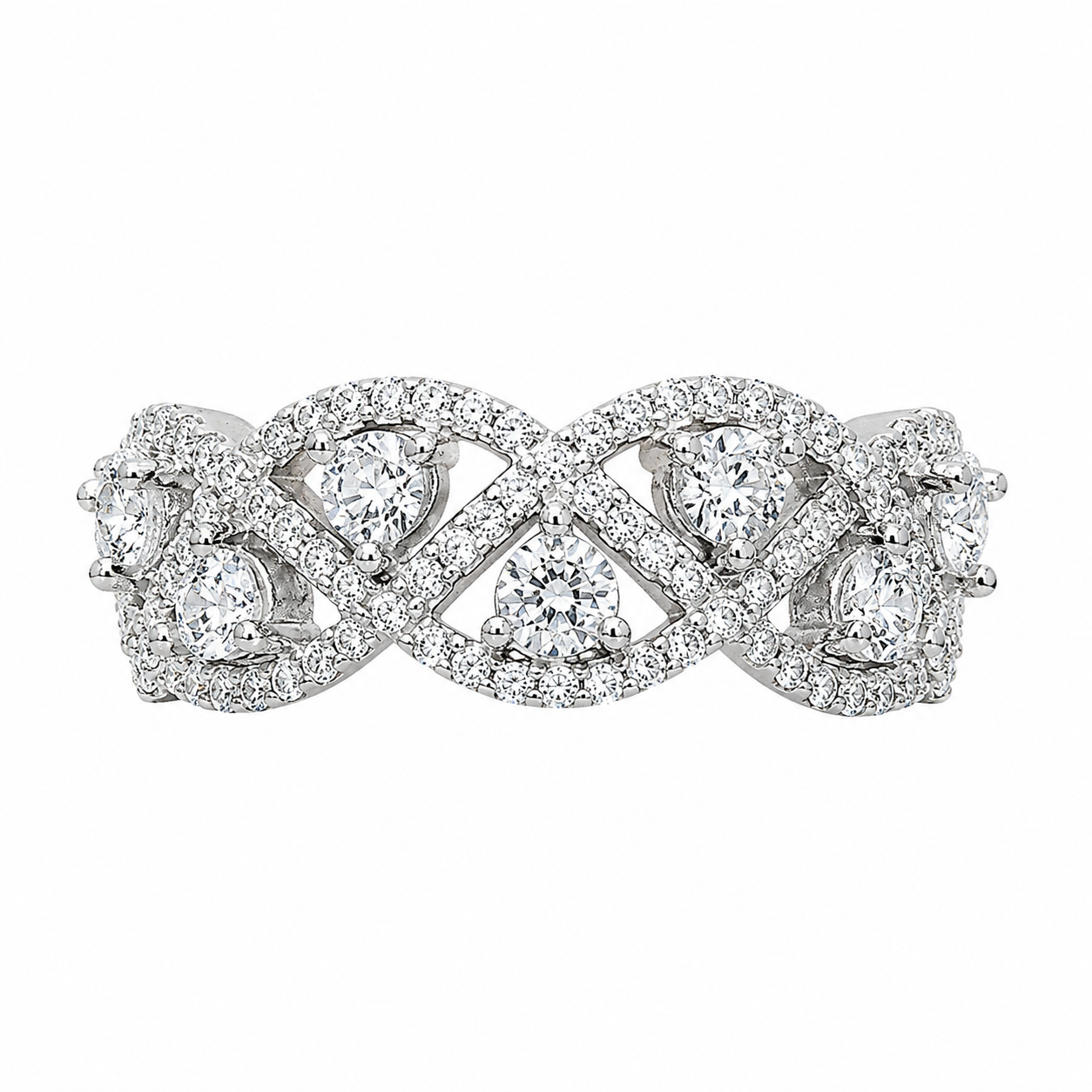 Woven Lattice Ring