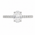 Classic Oval Solitaire Ring