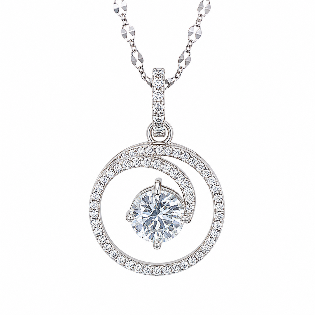 Orbit Halo Pendant