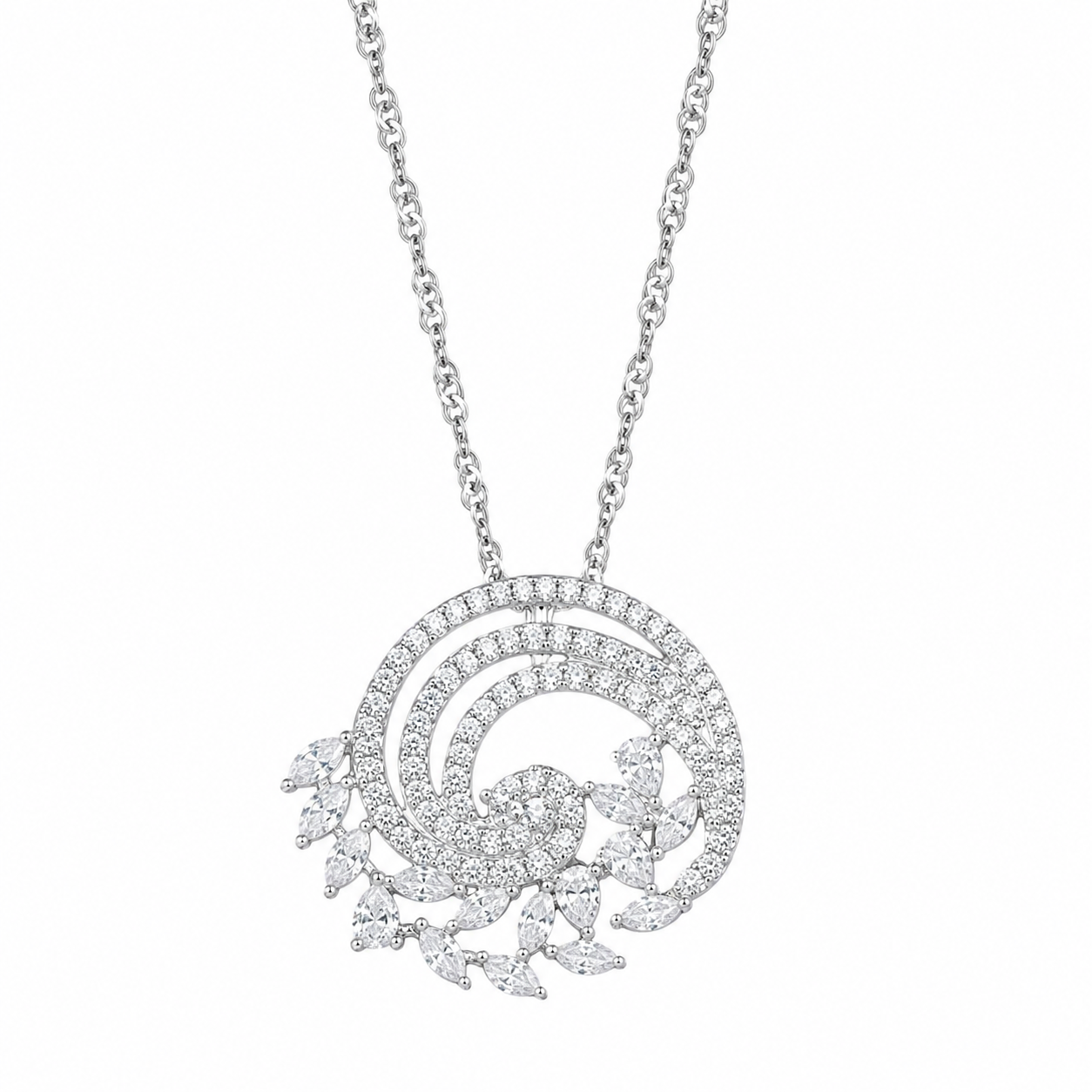 Wave Blossom Pendant