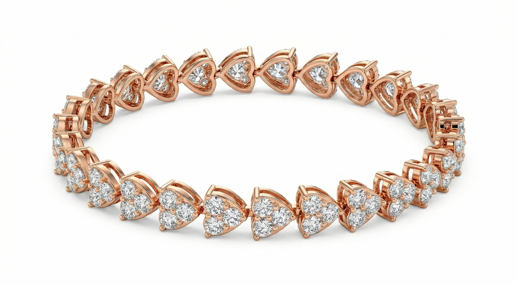 Heart Legacy Tennis Bracelet