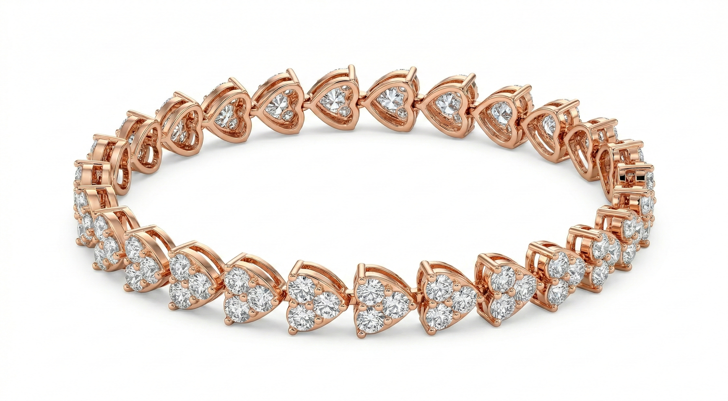 Heart Legacy Tennis Bracelet