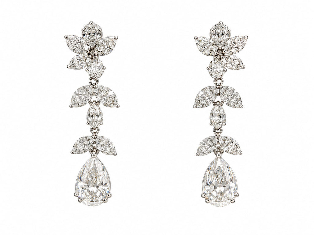 Floral Drop Earrings