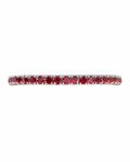 Ruby Line Tennis Bracelet in 925 sterling silver by Myraé