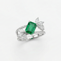 Emerald Bloom Ring