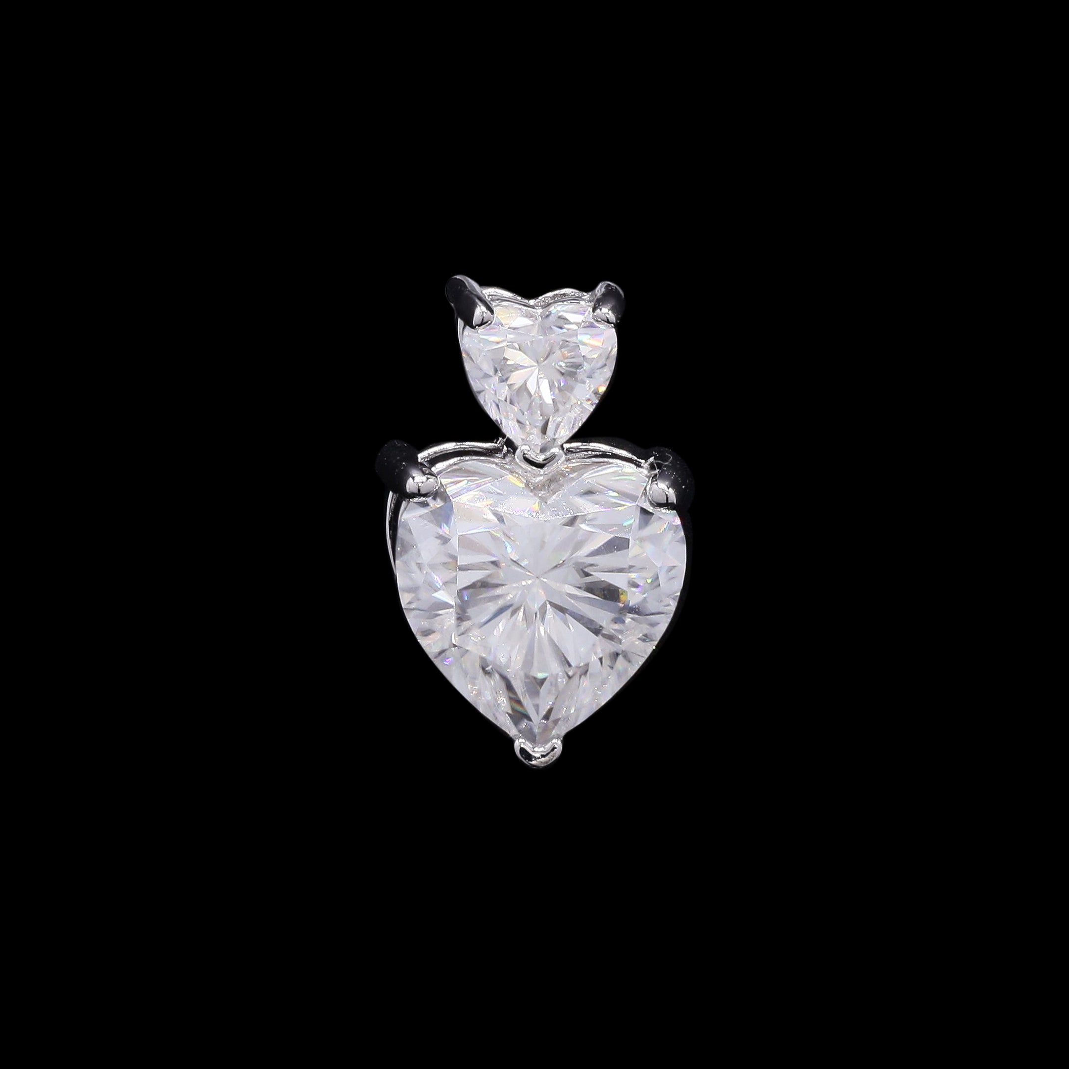 Twin Hearts Pendant