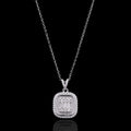 Cushion Halo Pendant
