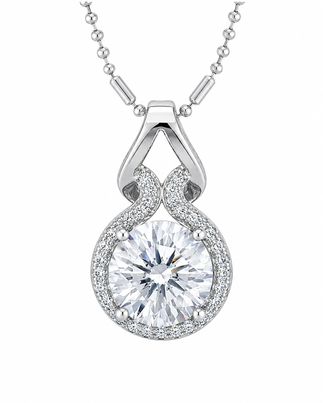 Silver Twinfold Pendant – Myraé