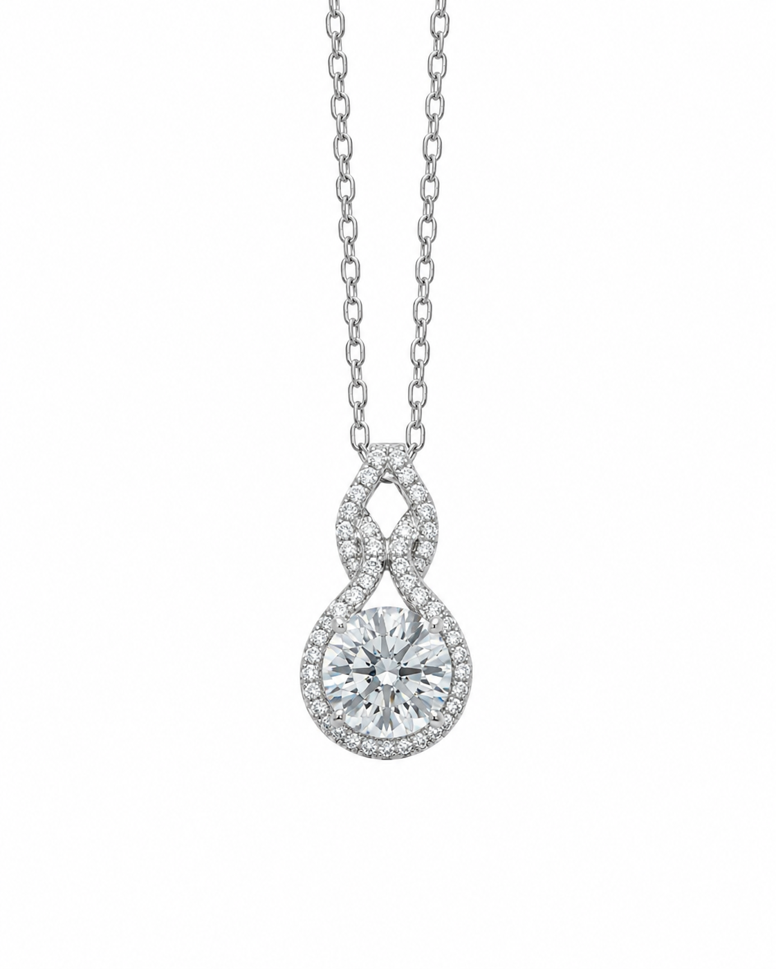 Infinity Halo Pendant – Myraé