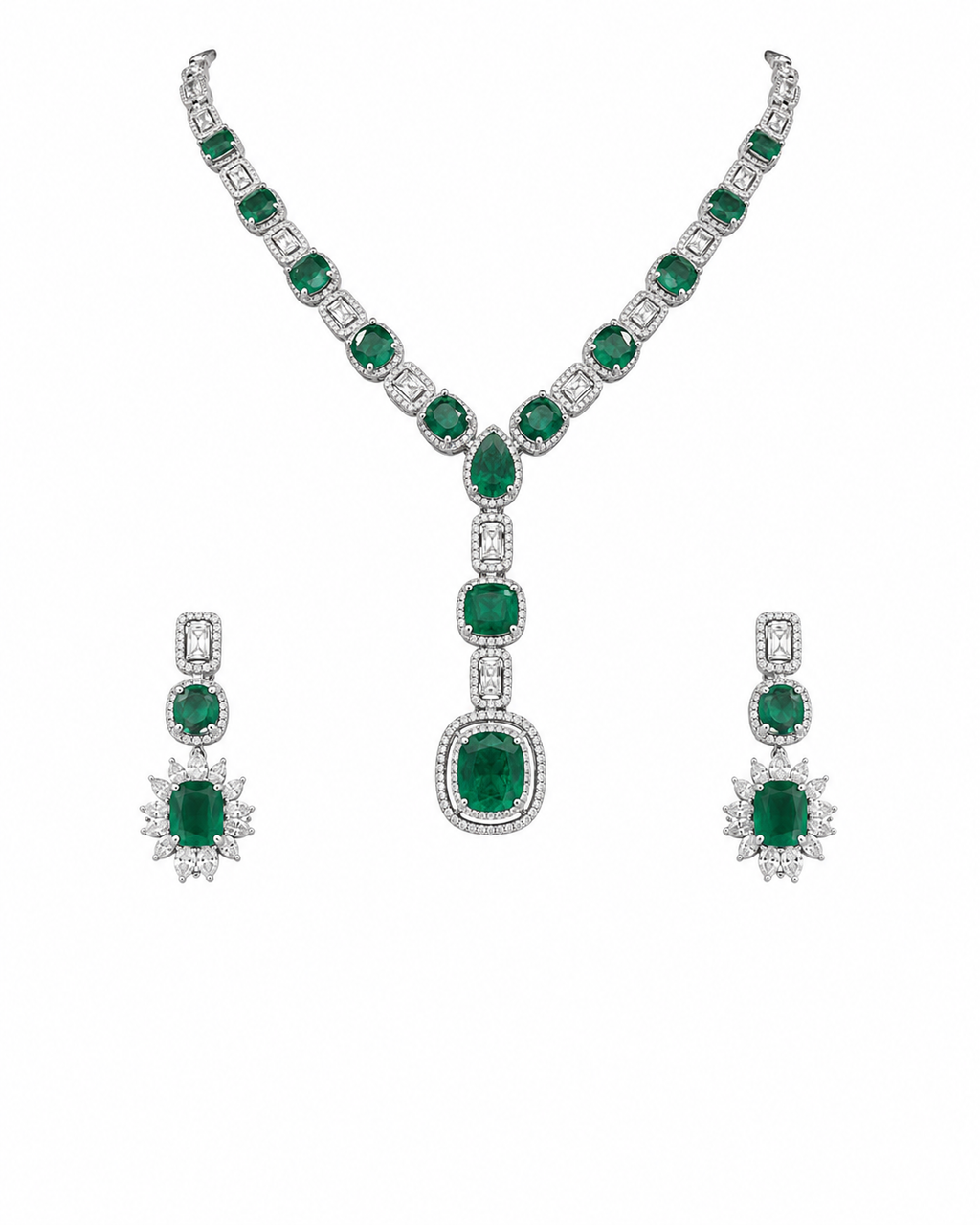 Empress Emerald Drop Necklace – Myraé