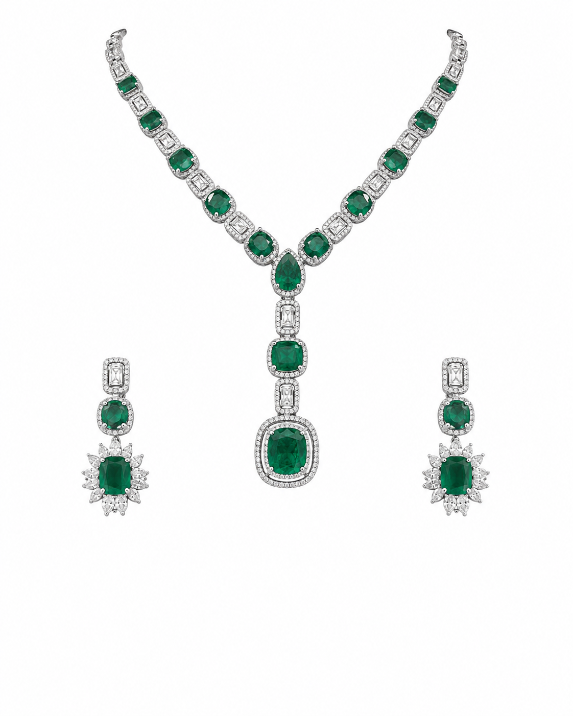 Empress Emerald Drop Necklace – Myraé